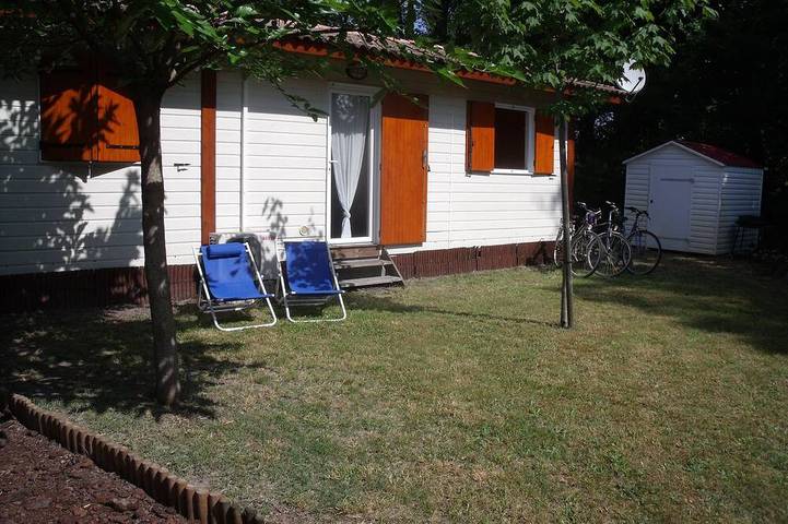 Maison pour 6 personnes, avec jardin et balcon à Lanton