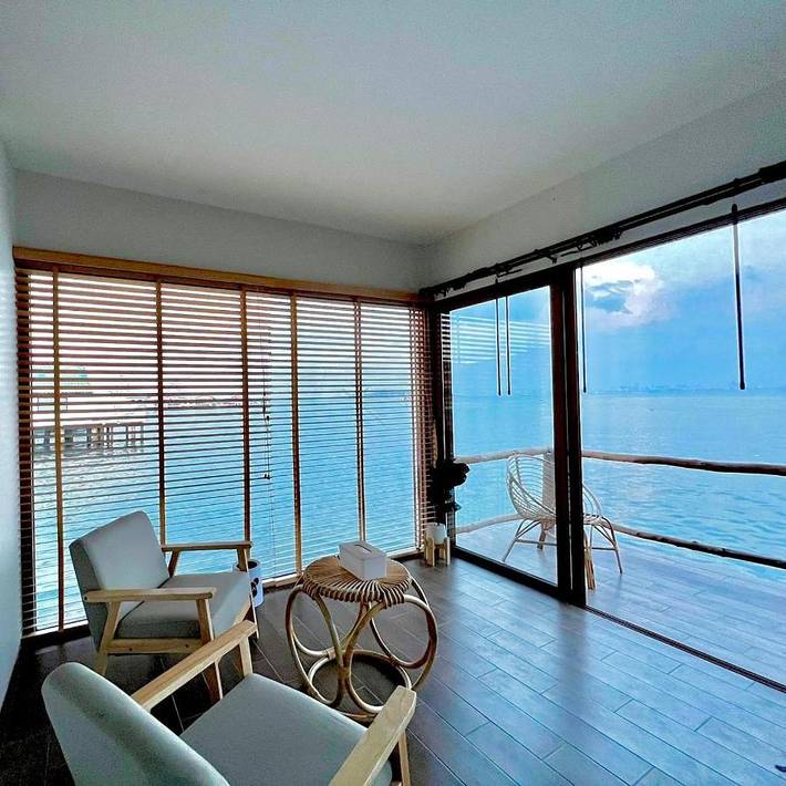 Hôtel pour 2 personnes, avec vue et terrasse, animaux acceptés dans Ko Larn - 4