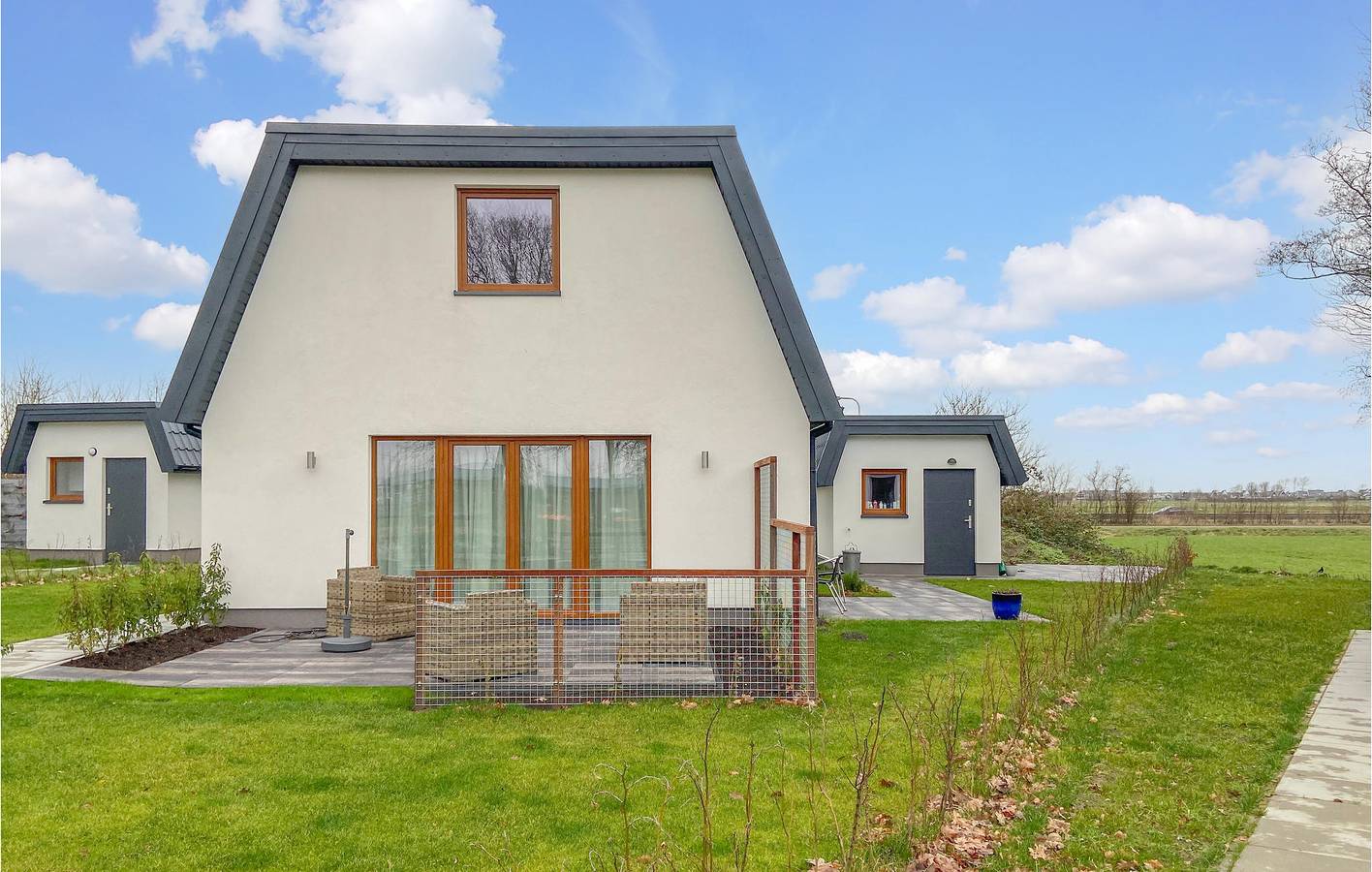 Ferienhaus für 6 Personen mit Terrasse in Wieringen, Ijsselmeer