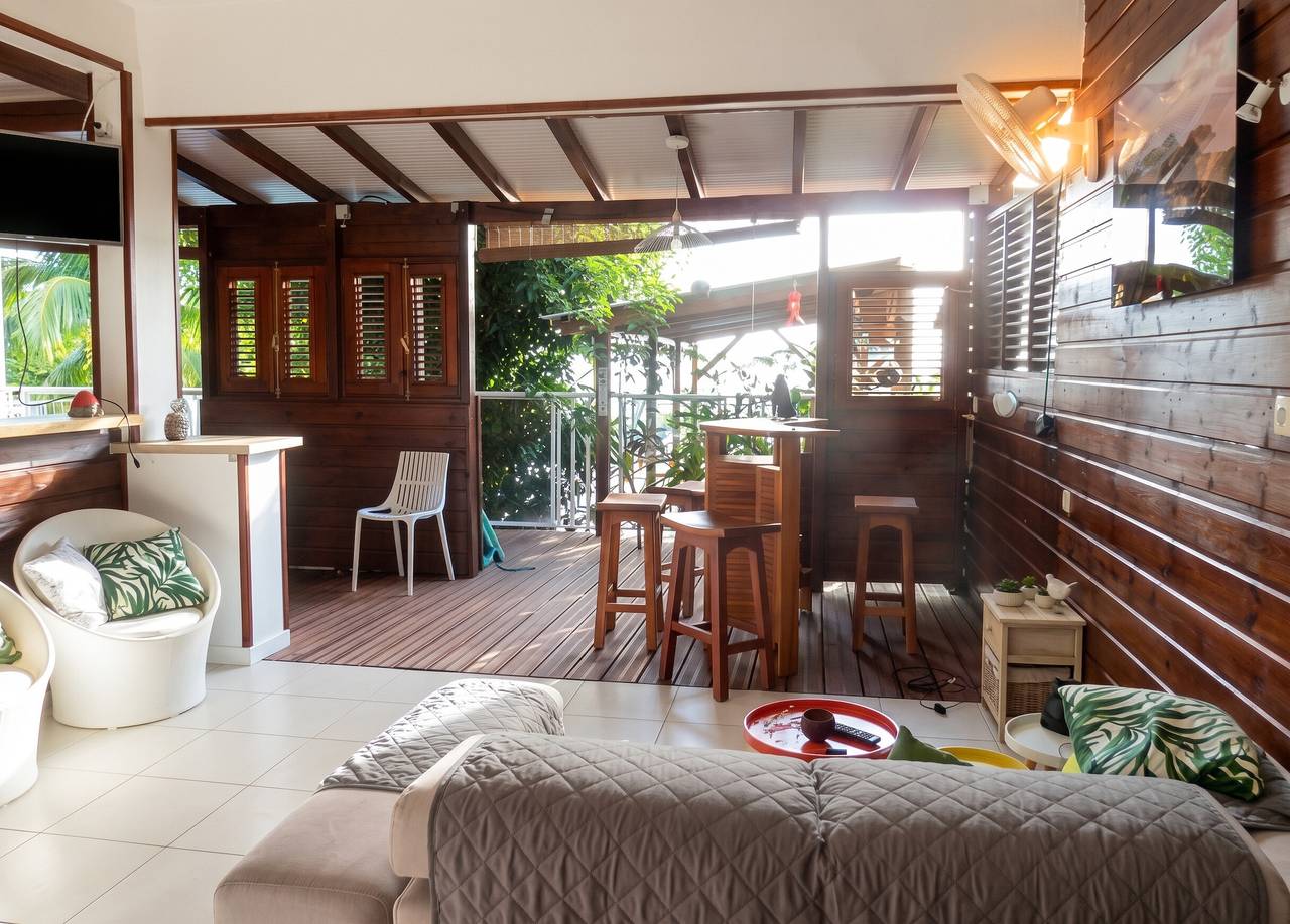 Maison spacieuse à Pointe-Noire avec piscine partagée 110 m² in Pointe-Noire, Guadeloupe
