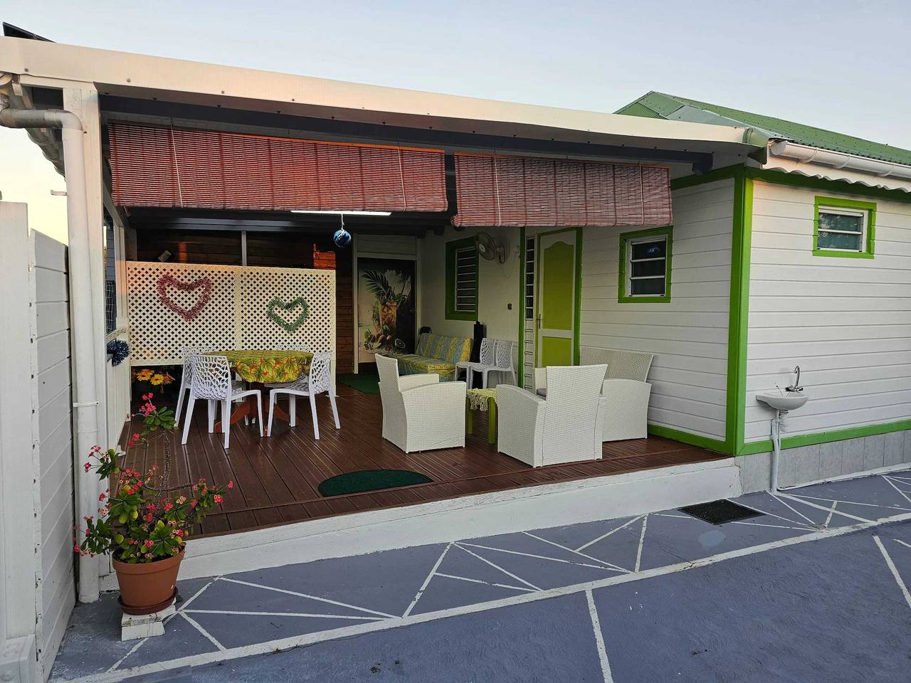 Casa acogedora con terraza en Petit-Canal, 45 m² in Petit-Canal, Guadalupe