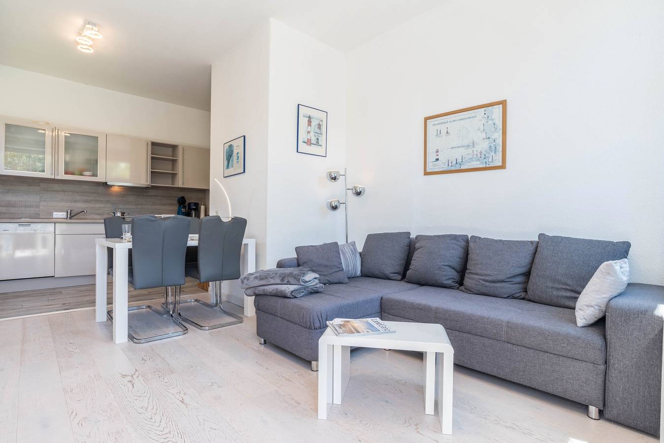 Appartement entier, Appartement de vacances "Cottage am Watt" à l'estran avec Wi-Fi et terrasse in Nebel, Amrum