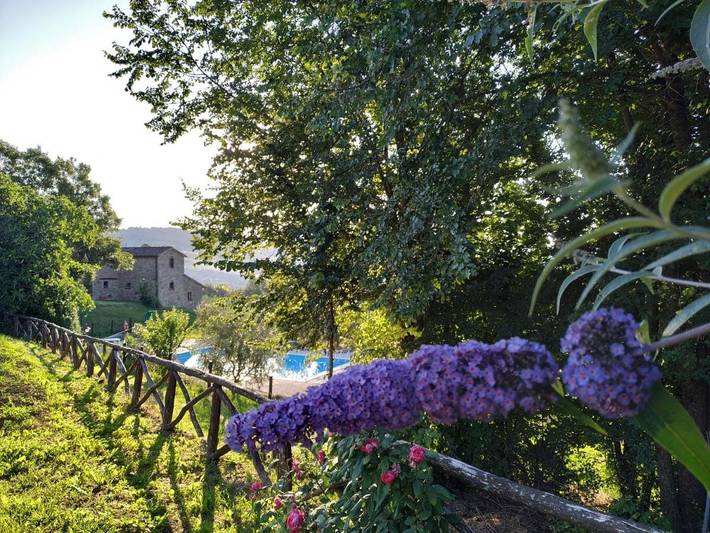Casa vacanza per 2 persone, con Giardino e Piscina a Caprese Michelangelo
