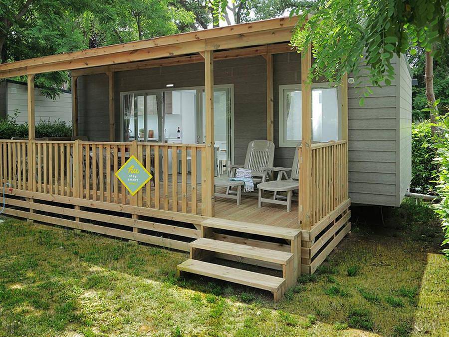 Camping hu I Pini Village - Mobilheim 5 personen - hu Stay Smart Bungalow Superior in Fiano Romano, Rom Provinz