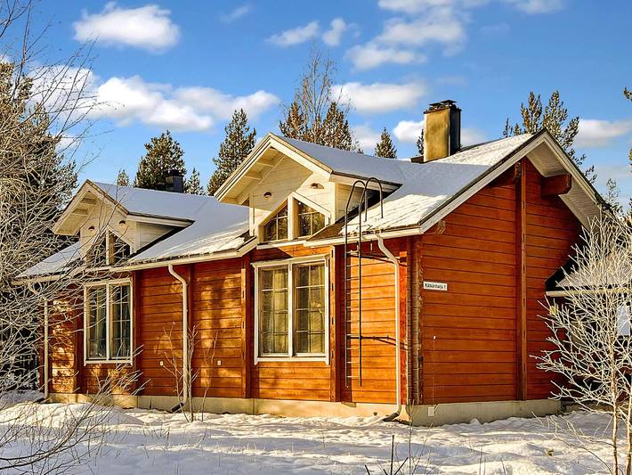 Feriehus for 12 personer, med sauna i Lappland