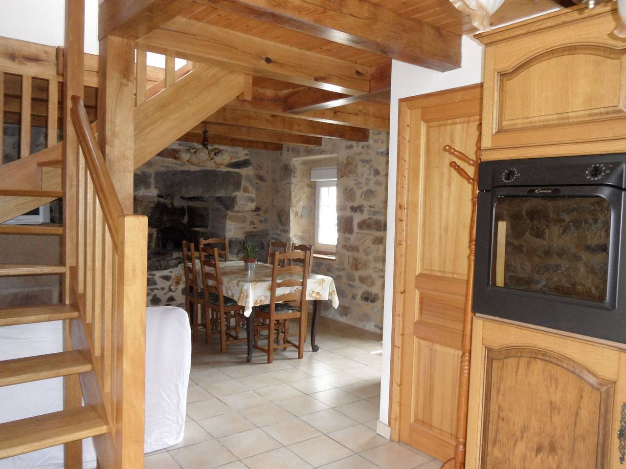 Gîte du four à pain (Unterkunft im Brotofen) in Cléden-Cap-Sizun, Région de Quimper