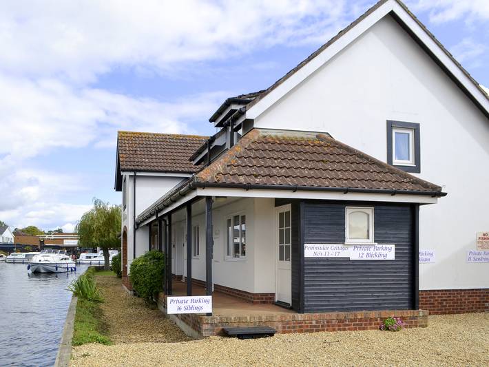 Log cabin for 2 people in Wroxham
