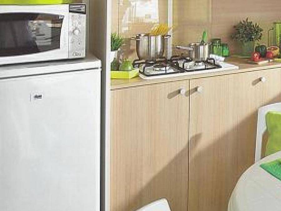 Camping du Golf - Bungalow de lona 4 personas - Beurdy 20 - sin instalaciones sanitarias 21 m2 in Dives-sur-Mer, Region de Lisieux