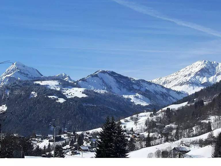 Ganze Wohnung, Große Südterrasse am Fuße der Pisten von Espace Diamant in Flumet, Albertville und Umgebung