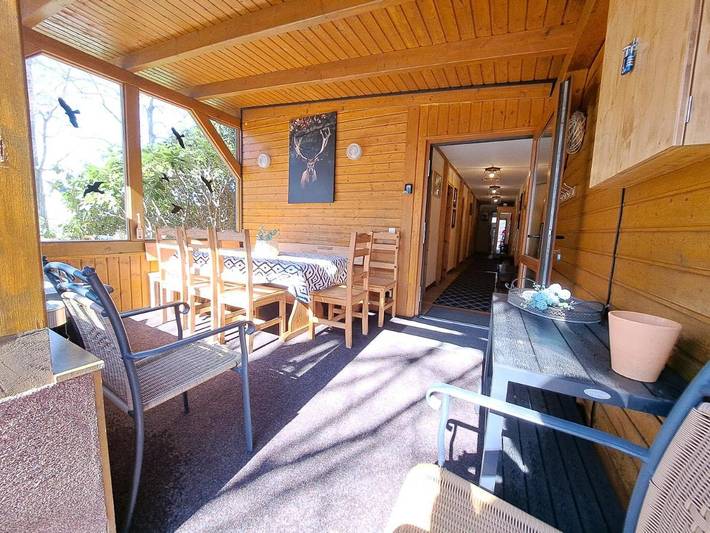 Ferienhaus für 11 Personen, mit Garten und Ausblick, mit Haustier in Gablenz