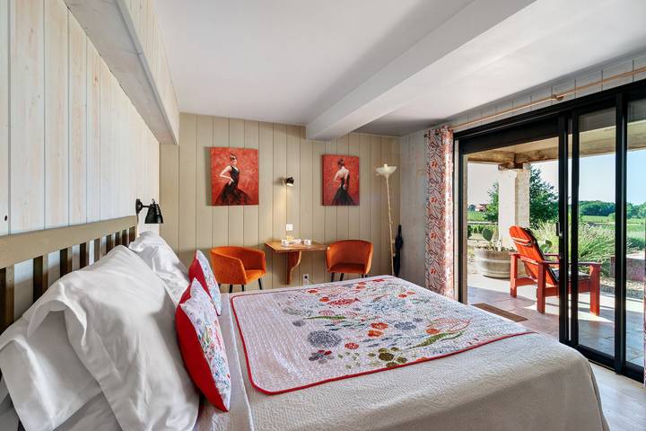 Chambre d’hôte pour 2 personnes à Monbazillac