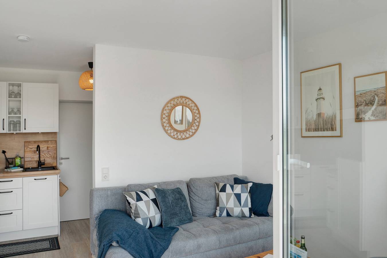Ganze Wohnung, Ferienwohnung 'Deichblick - In 5 Min Am Meer' mit Balkon und Wi-Fi in Wangerland, Südliche Nordseeküste