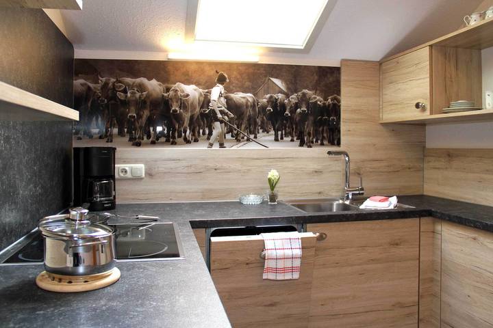Ferienwohnung für 2 Personen, mit Balkon und Garten in Ried (Obermaiselstein)
