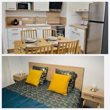 Gîte pour 4 personnes, avec terrasse à Coupvray