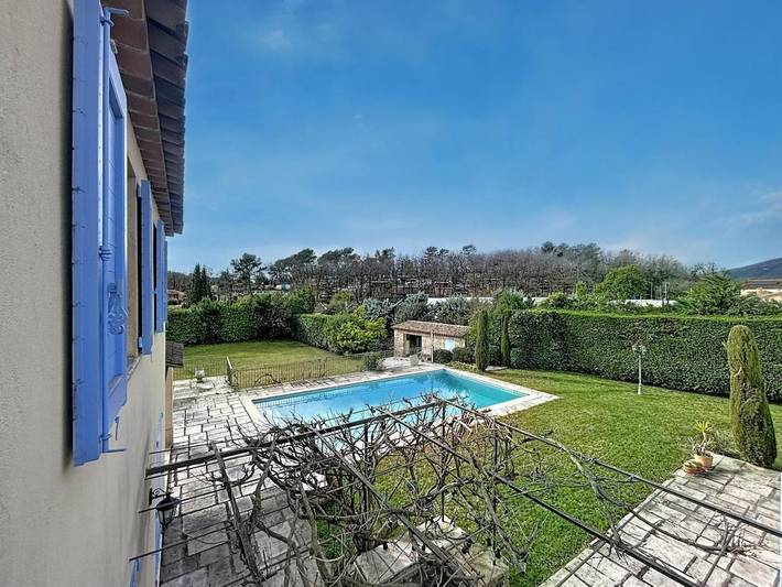 Villa pour 11 personnes, avec vue ainsi que piscine et jardin à Opio - 4