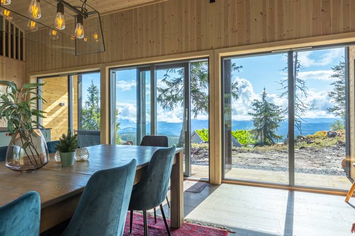 Hytte for 10 personer, med Utsikt i Øyer 