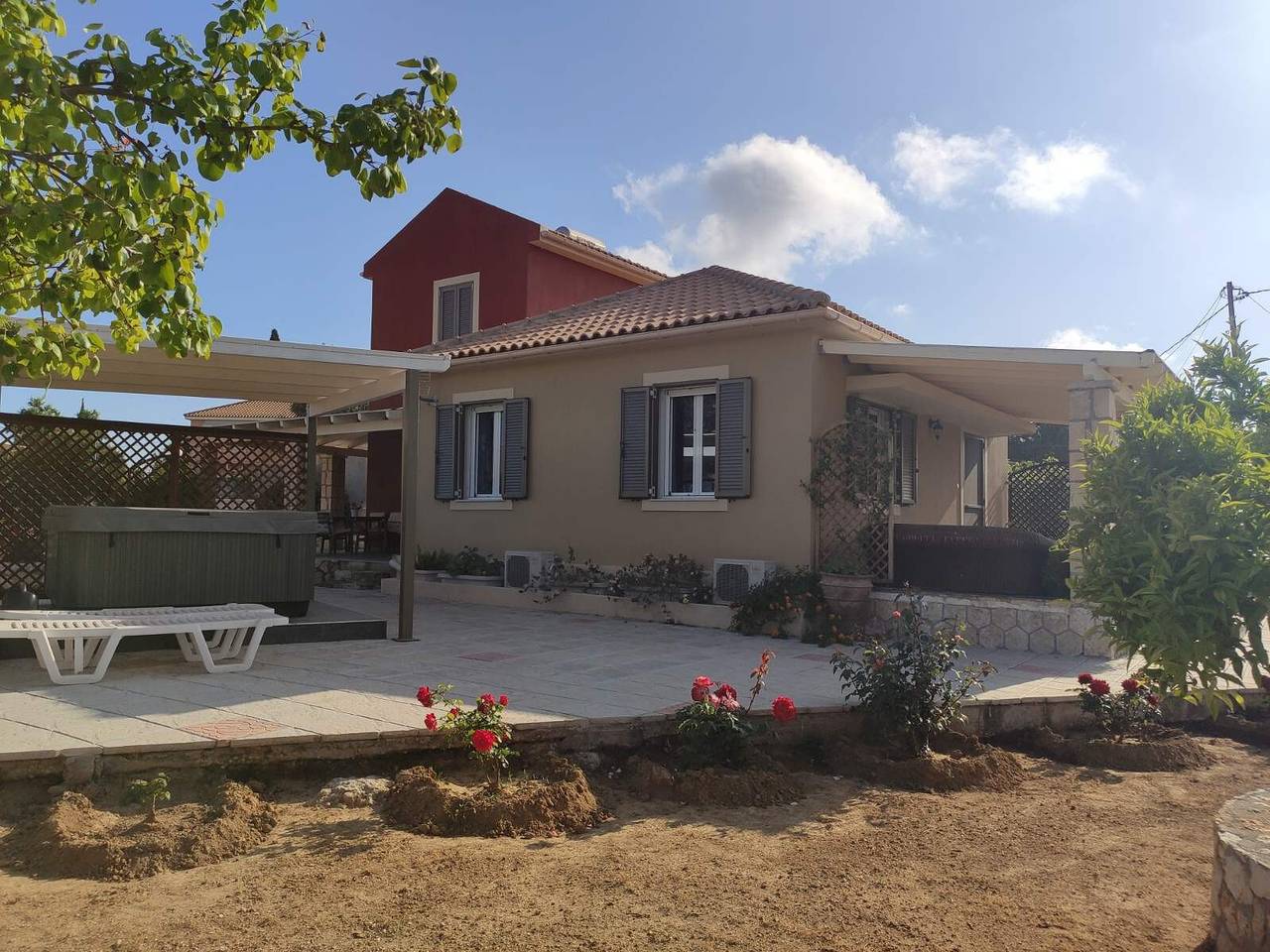 Villa 'Jasmine' with Mountain View, Wi-Fi and Air Conditioning in Kefalonia
