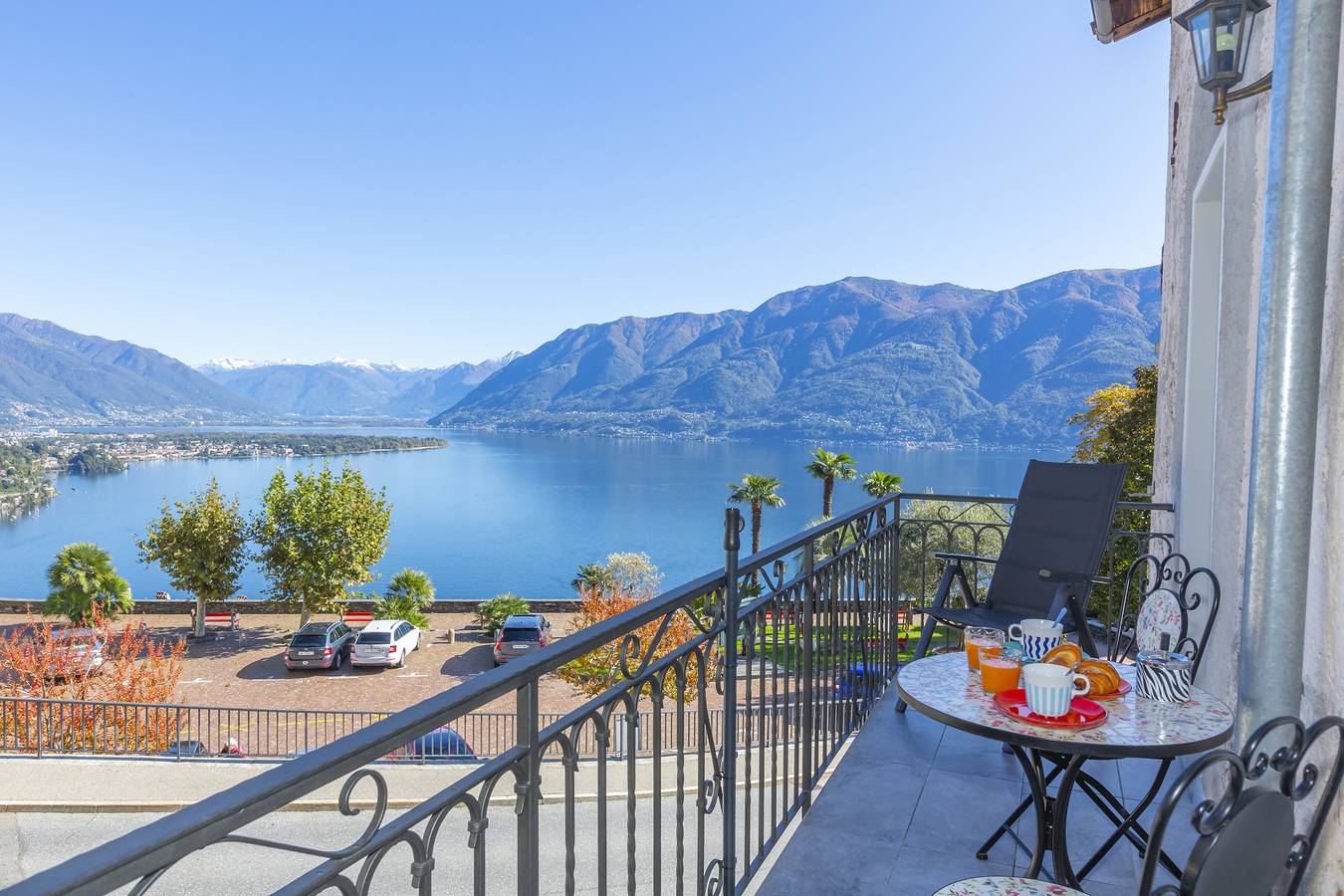 Appartamento intero, Yellow view apartment in Ronco sopra Ascona, Alpi Ticinesi e del Verbano