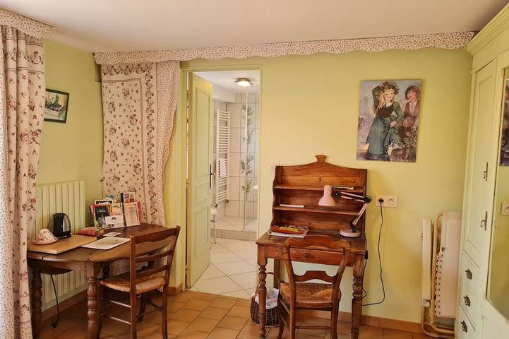 Chambre d’hôte pour 2 personnes, avec Terrasse à Saint-Benoît-sur-Loire