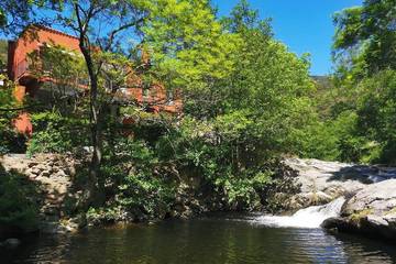 Gîte pour 4 personnes, avec piscine ainsi que terrasse et jardin, animaux acceptés à Sorède