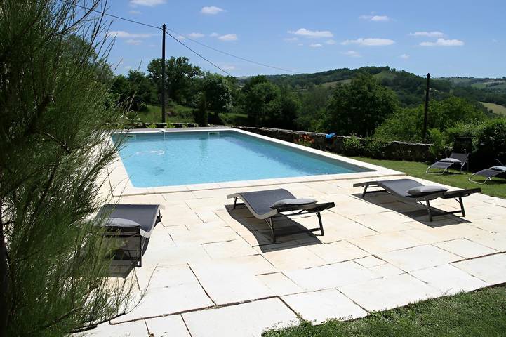 Chambre d’hôte pour 3 personnes, avec piscine et jardin dans l' Aveyron - 4