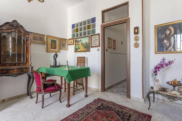 Maison de vacances 'Al Castello' avec terrasse privée, Wi-Fi et climatisation in Ficarazzi, Province de Palerme
