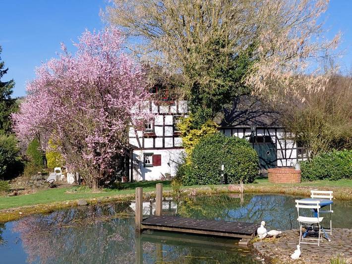 Ferienhaus für 7 Personen, mit Terrasse und Garten sowie Sauna in Hennef