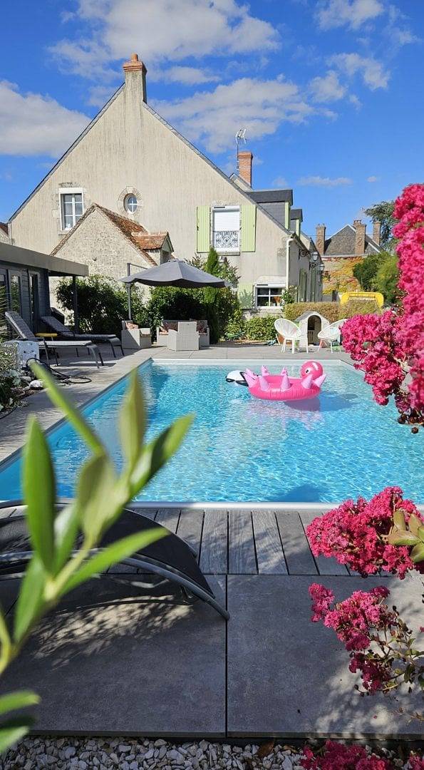 Chambre d’hôte pour 4 personnes, avec jardin et piscine