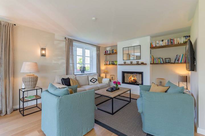 Ferienhaus für 6 Personen, mit Ausblick und Garten sowie Sauna in Oldsum - 3