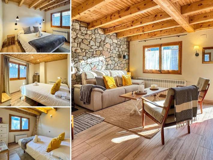 Casa rural para 8 personas, con vistas y jardín en Baixa Cerdanya - 3