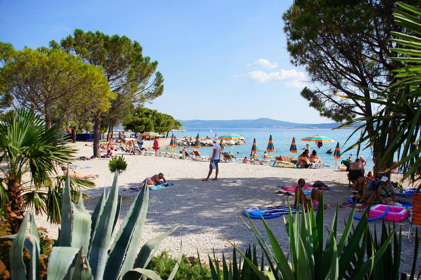 Cijeli apartman, Ferienwohnung in Crikvenica mit Meerblick, Terrasse, Klimaanlage, W-Lan (3492-6) in Crikvenica, Primorsko-goranska županija