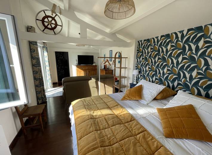 Chambre d’hôte pour 2 personnes, avec jardin