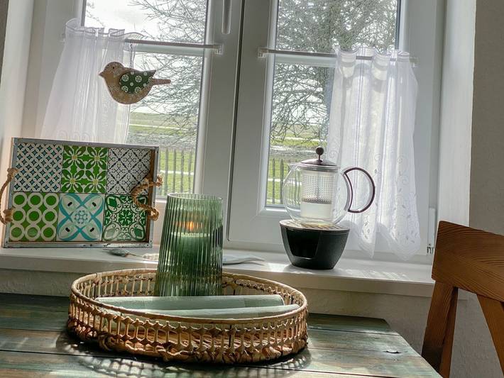 Bauernhaus für 4 Personen, mit Terrasse und Ausblick sowie Garten auf den Nordfriesische Inseln - 4