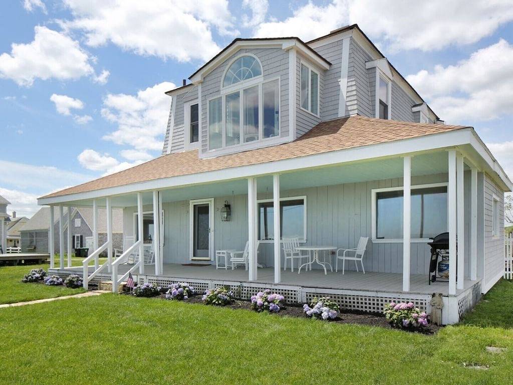 Um 1870 Oceanfront Home in Brant Rock - herrliche Aussicht auf den Ozean in Marshfield, Massachusetts