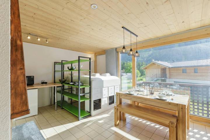 Ferienwohnung für 2 Personen, mit Balkon und Kinderpool in Chamonix