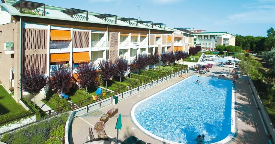 Ferienwohnung für 6 Personen, mit Garten und Ausblick in Bibione Pineda