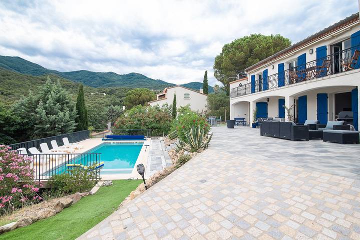 Location de vacances pour 8 personnes, avec jacuzzi et jardin, animaux acceptés à Villelongue-dels-Monts - 2