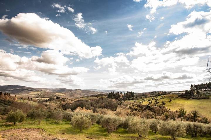 Maison d’hôte pour 2 personnes, avec vue et jardin dans Tavarnelle in Val di Pesa
