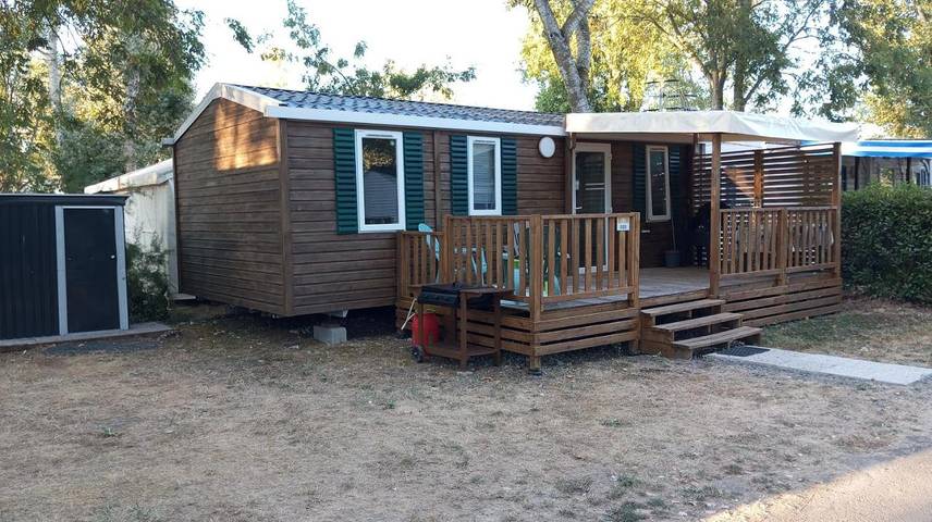 Camping pour 6 personnes, avec Terrasse et Piscine à Angles