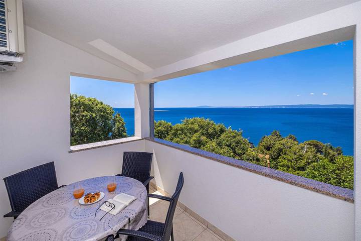 Ferienwohnung für 6 Personen, mit Balkon auf Krk