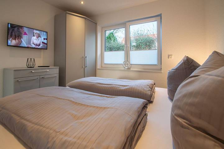 Ganze Wohnung, Modernes Apartment Domizil Deichloft B3 mit Terrasse nahe Strand in Norddeich in Norddeich, Norden und Umgebung