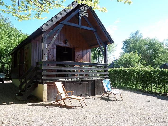 Chalet pour 5 personnes, avec terrasse et vue sur le lac