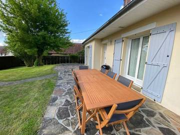 Maison de vacances pour 12 personnes, avec terrasse dans Eure-et-Loir