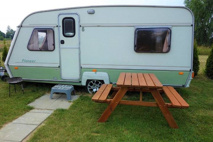 Bungalow für 3 Personen, mit Garten und Seeblick sowie Ausblick in Mielno - 2