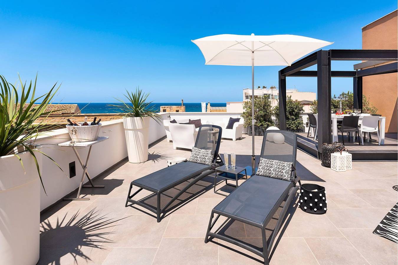 Ferienhaus für 6 Personen mit Balkon in Trapani, Trapani Provinz