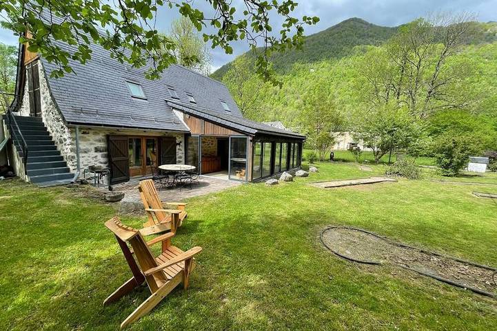 Maison de vacances pour 6 personnes, avec Terrasse et Jardin à Aulus-les-Bains
