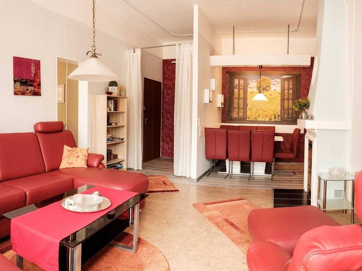 Ferienwohnung für 8 Personen, mit Balkon und Sauna sowie Garten, kinderfreundlich in Bad Sachsa - 4