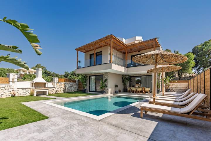 Villa mit pool für 8 Personen, mit Garten auf Zakynthos