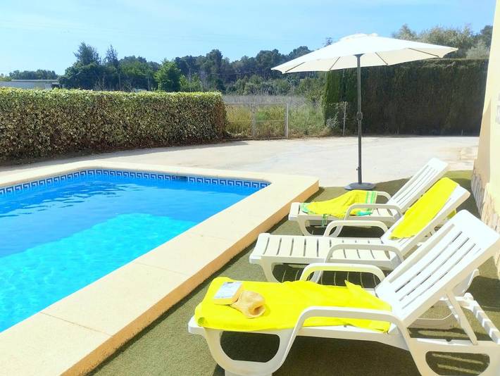 Casa rural para 8 personas, con Balcón y Terraza además de Jardín y Piscina en Moraira - 3