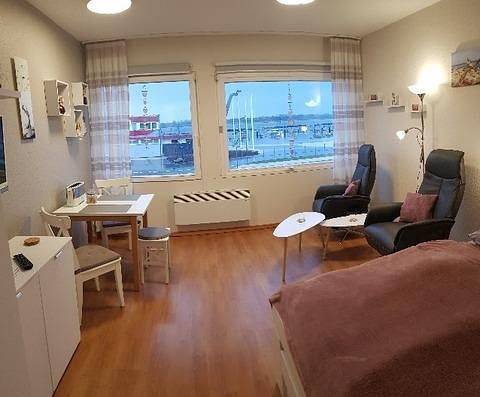 Ferienwohnung für 2 Personen, mit Seeblick auf Fehmarn